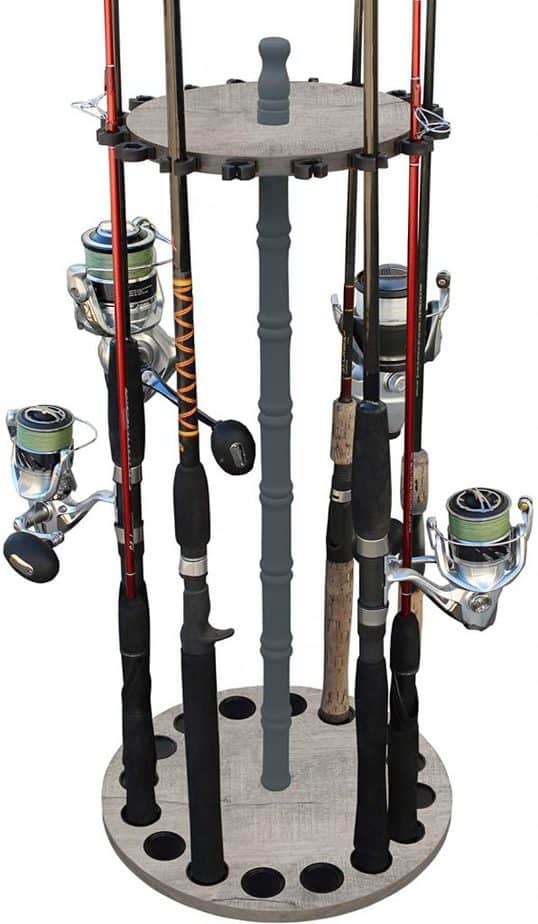 Rush Creek Creations Round 16 Fishing Rod Storage Rack